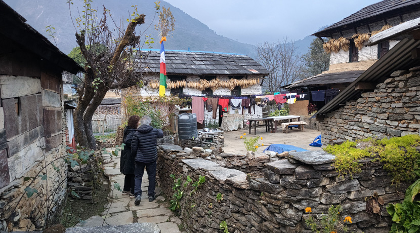 la casa de Gurung en Ghandruk