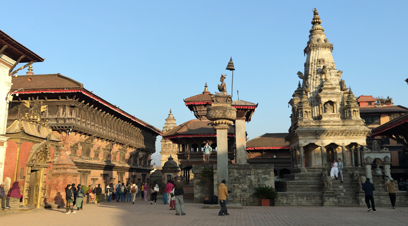 La plaza de Bhaktapur